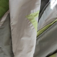 Импрегнирано  дамско яке сиво и резеда зелено DECATHLON, снимка 2 - Якета - 30924492
