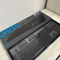 Чисто нова клавиатура Logitech G915 Wireless , снимка 3 - Клавиатури и мишки - 44421167