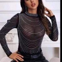 Дамска блуза , снимка 1 - Блузи с дълъг ръкав и пуловери - 42047065