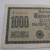 Райх банкнота - Германия - 1000 марки / 1922 година - 17996, снимка 2 - Нумизматика и бонистика - 31029868