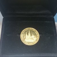 Юбилейна златна монета 23,6К, снимка 8 - Нумизматика и бонистика - 37382302