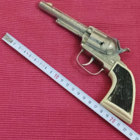 Стара играчка пистолет с капси USA. , снимка 4 - Колекции - 44509933