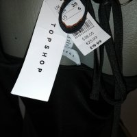 Черна блуза на Топшоп р-р S, нова с етикет, снимка 8 - Корсети, бюстиета, топове - 37838372