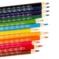 1634 Триъгълни цветни моливи за рисуване 12 цвята, снимка 2 - Ученически пособия, канцеларски материали - 29817415