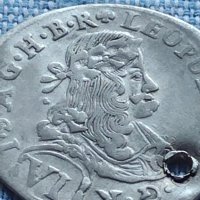 Сребърна монета 6 кройцера 1682г. Сент Виет Каринтия Леополд първи 13782, снимка 4 - Нумизматика и бонистика - 42915784