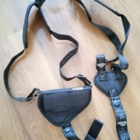 Кобур раменен подмишничен за револвер, снимка 1 - Оборудване и аксесоари за оръжия - 39811983