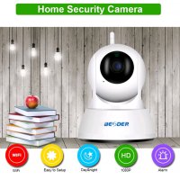 ПРОМО! Full HD 1080P, WirelessHome Security Camera Baby Monitor Night Vision CCTV, снимка 6 - Камери - 31795438