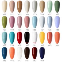 Нови цветове  VENALISA Mud Gel UV LED гел боя за рисуване , снимка 2 - Продукти за маникюр - 30986901