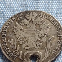 Сребърна монета 20 кройцера 1783г. Йозеф втори Будапеща Свещена Римска империя 13746, снимка 6 - Нумизматика и бонистика - 42888252