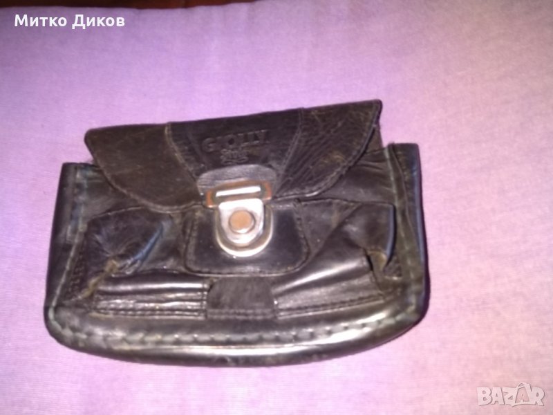 Чанта джоли за колан естествена кожа 162х95мм, снимка 1