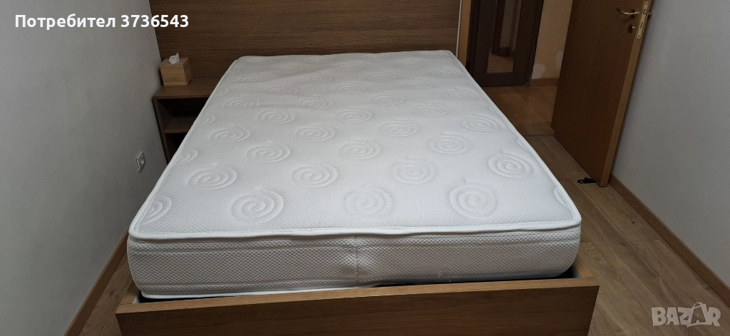 Матрак TED Matterra 140/200 – 26 см, двулицев хибрид, снимка 1