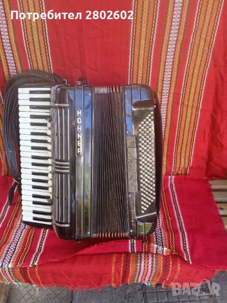 Продавам Хонер Морино Hohner 120 баса, снимка 1