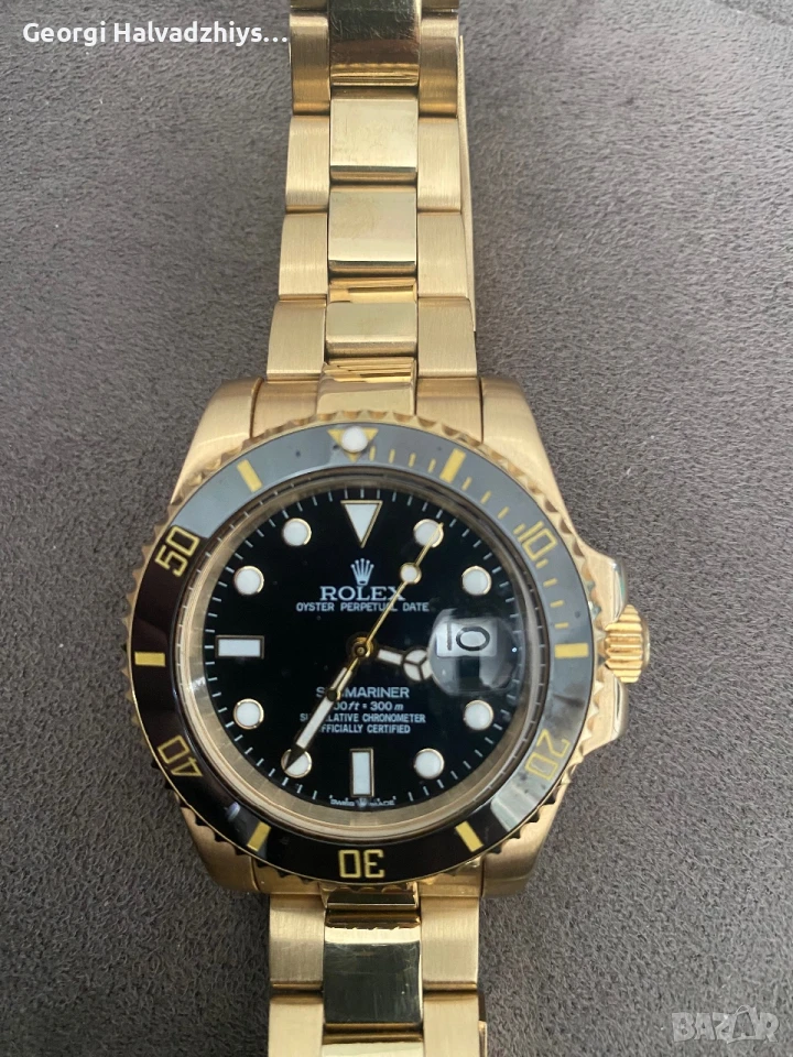 Автоматичен мъжки часовник ROLEX, снимка 1