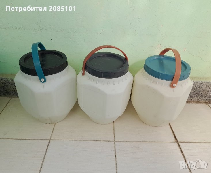 Бидони с дръжка 4 литра, снимка 1