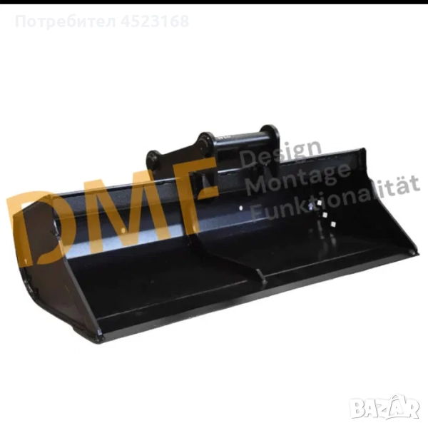 Планировъчна кофа за багер 1 - 2 тона, снимка 1