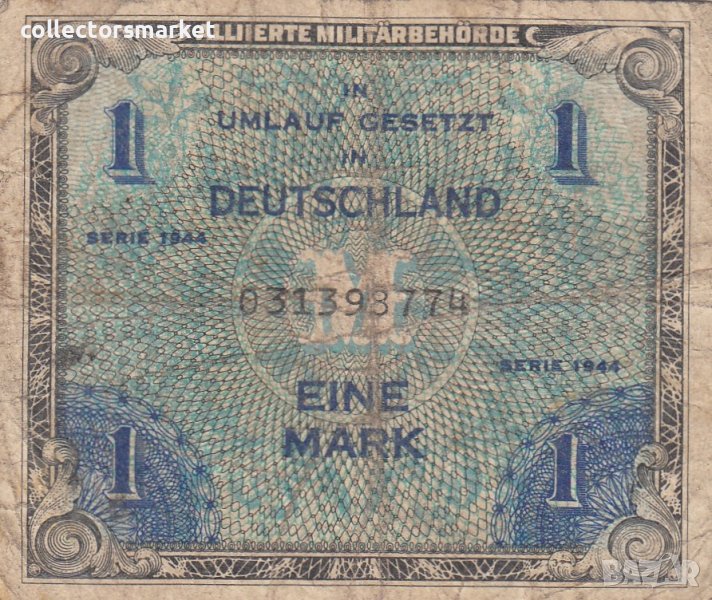 1 марка 1944, Германия, снимка 1