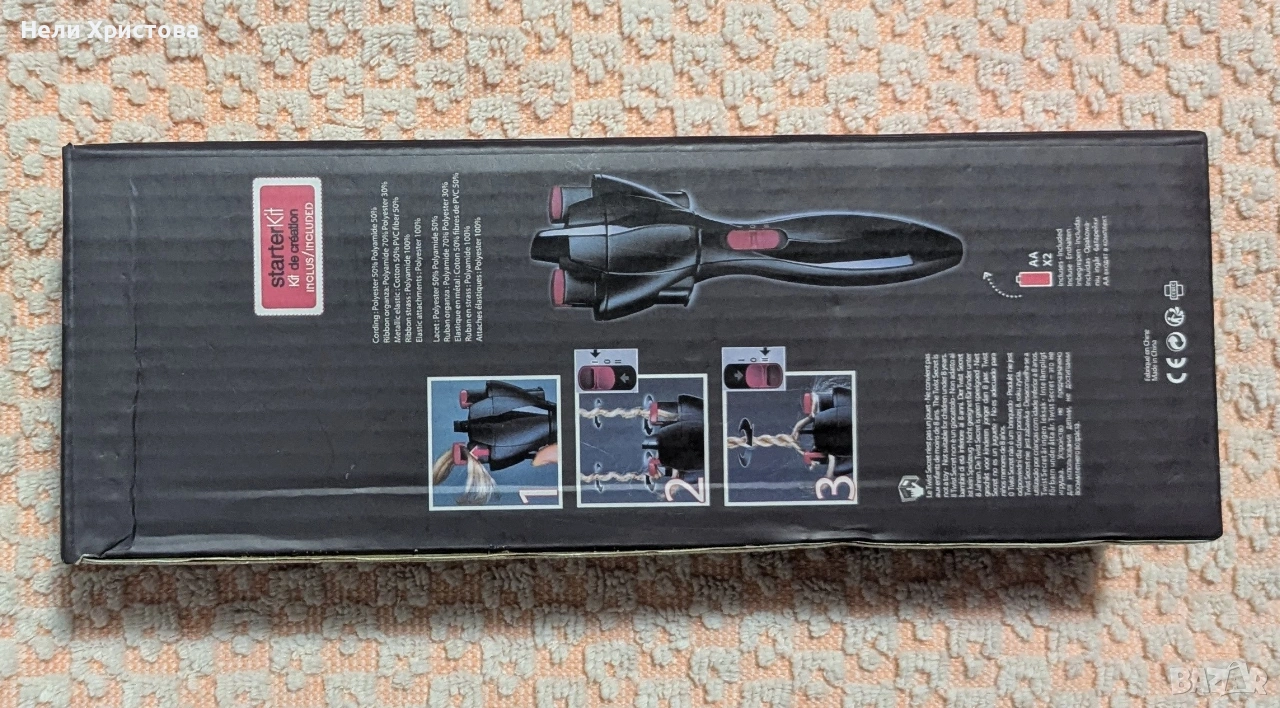 уред за плетене на плитки, снимка 1