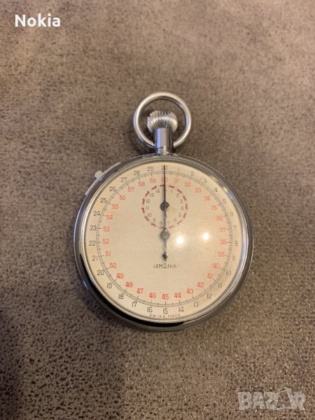 LEMANIA-CHRONOMETER STOP WATCH MADE IN SWISS, снимка 1