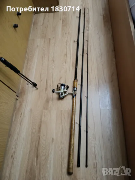  мач  Shimano Beastmaster AX Carp Float 3.96м, снимка 1