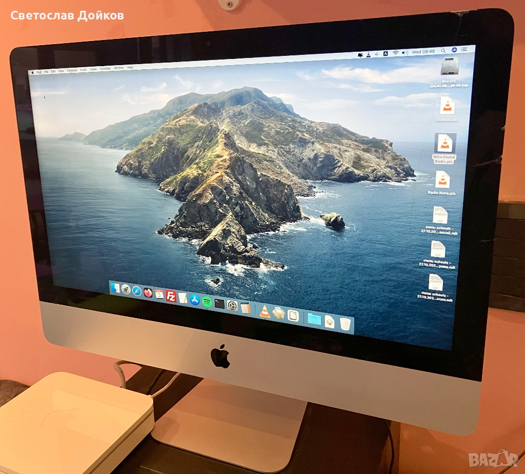 Apple iMac A1418 (Late-2013) 21.5" i5-4570R 8GB DDR3 240GB SSD, снимка 1