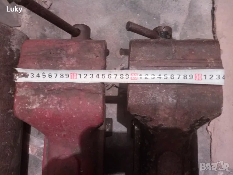 Две големи,шлосерски менгемета.Работещи.Обявената цена е за двете., снимка 1