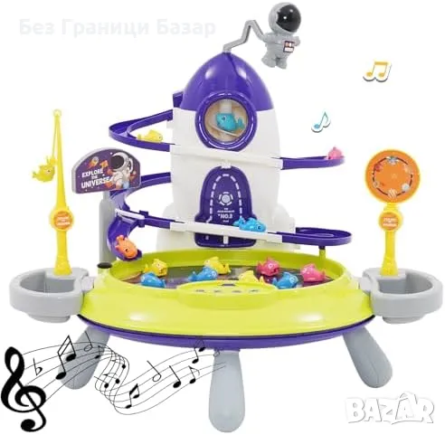 Нова Детска електрическа игра за риболов с музика и асансьор, деца 3+, снимка 1