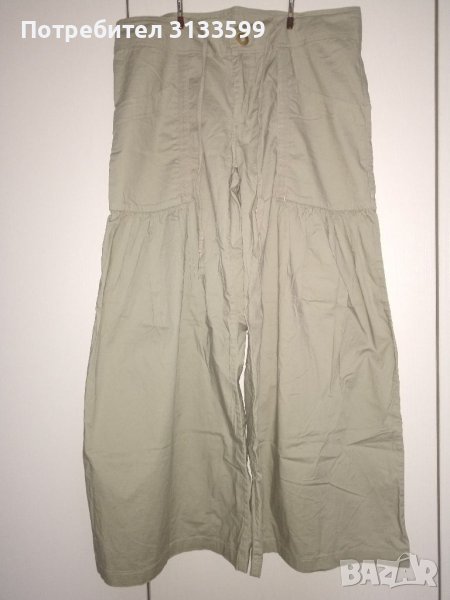 Пола-панталон в цвят "каки", размер L, снимка 1