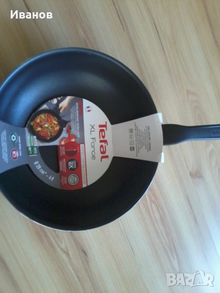 Уок тиган-28 ф-Tefal XL-intense titanium ,нов, снимка 1