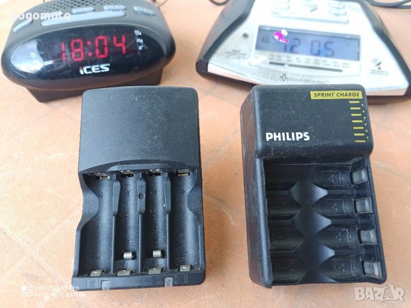 Зарядно за батерии акумулаторни батерии ААА, 3хААА, clr 6, снимка 1