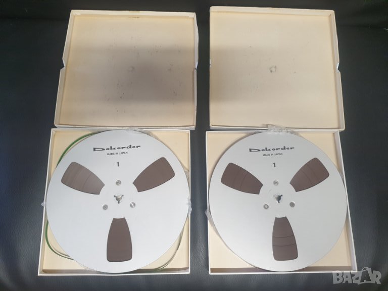 21см алуминиева магнетофонна ролка Dokorder Made in Japan. Имат ленти. По 95лв./бр., снимка 1