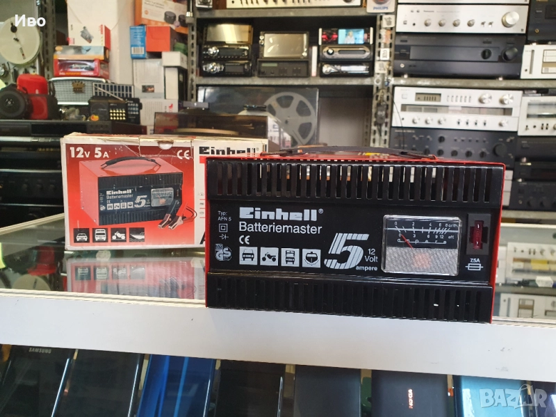 Автомобилно зарядно Einhell AFN 5 12 V 5 AMP Чисто ново!, снимка 1