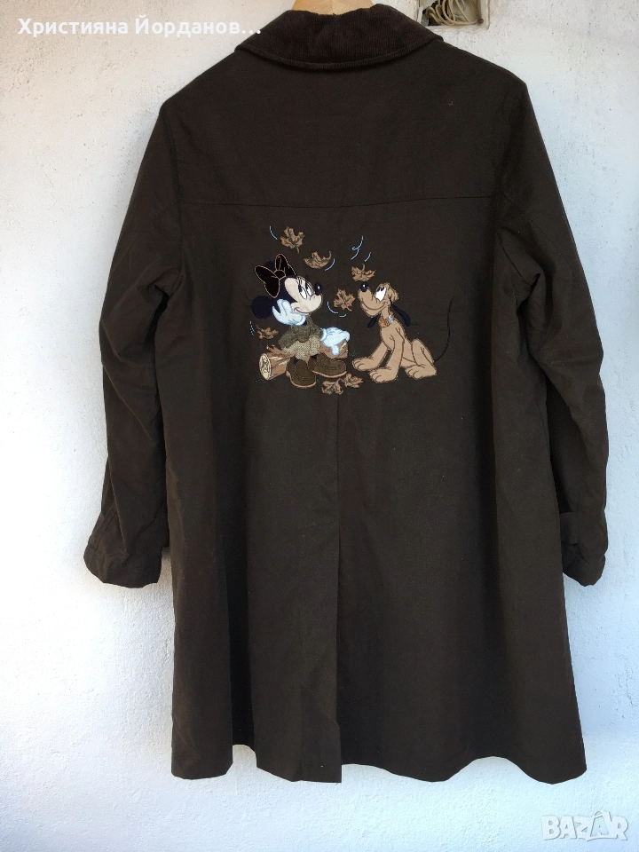 Винтидж зимно яке/палто Дисни, с вълнена подплата, М, снимка 1