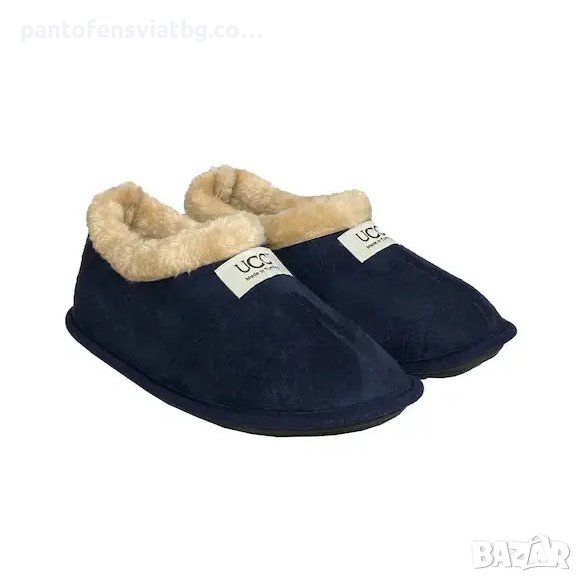 Юношески домашни пантофи синьо 37/40, снимка 1