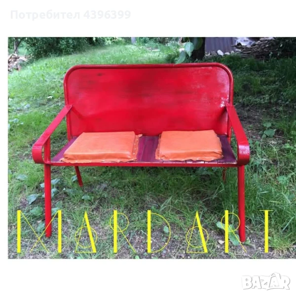 Промоция! Продавам ретро градинска пейка, снимка 1