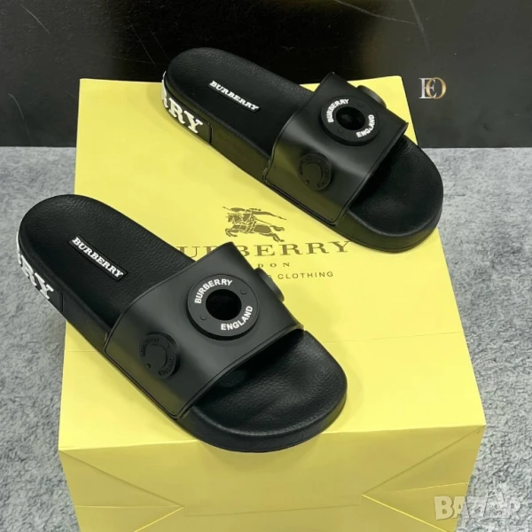 мъжки чехли off white Mc queen louis vuitton burberry , снимка 1