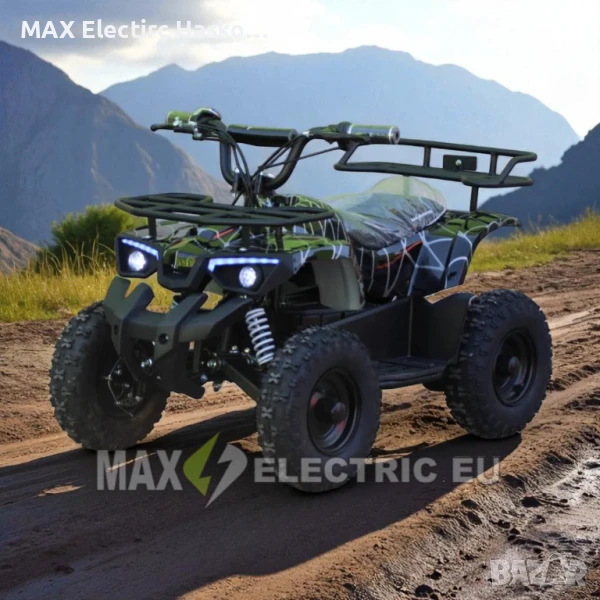 Детско Електрическо ATV TOURIST 1200W - Black Spider, снимка 1
