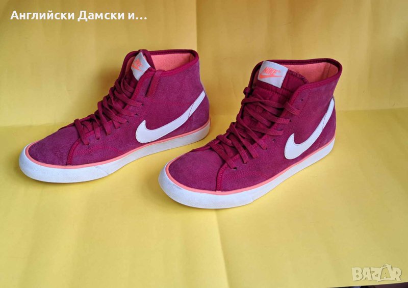 Английски дамски оригинални кецове-NIKE, снимка 1