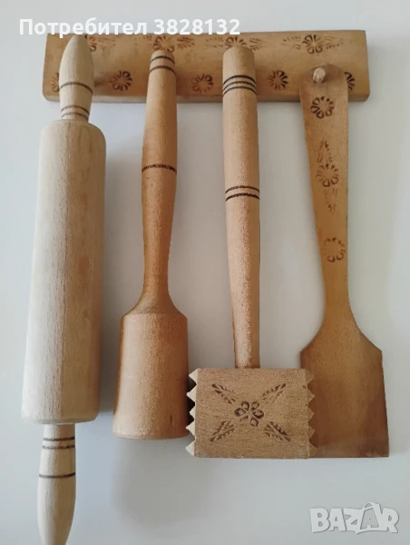 стар комплект кухненски инструменти, снимка 1