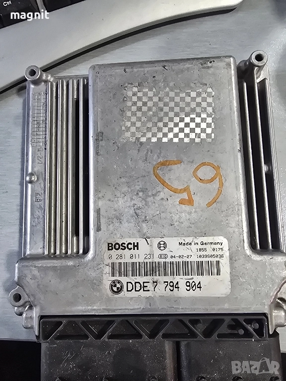 0281011231 ECU Компютър BMW DDE7794904, снимка 1