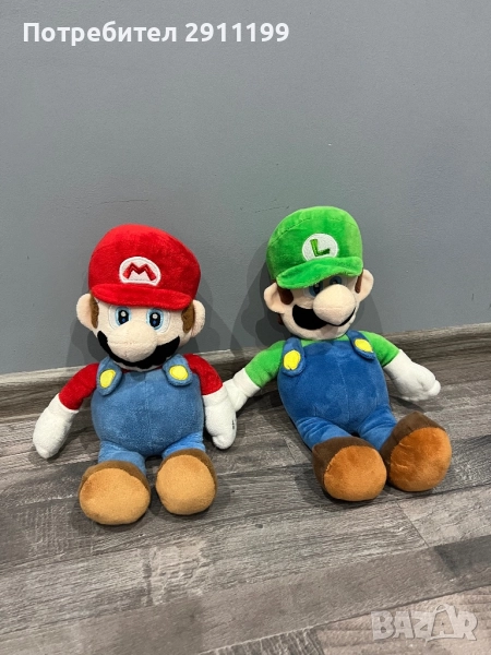 Плюшени играчки – Супер Марио и Луиджи, снимка 1
