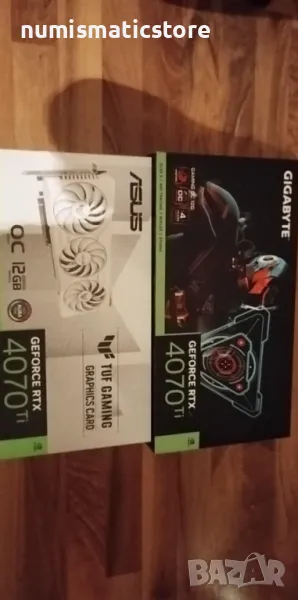 видео карта GeForce 4070ti Asus Gigabyte Gaming OC за компютър, снимка 1
