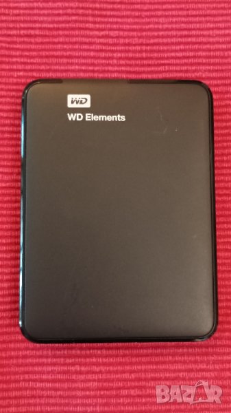 Преносим външен твърд диск WD 1TB Elements. , снимка 1