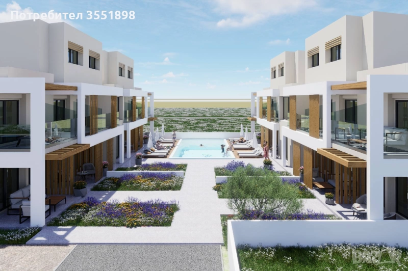 Нов луксозен мезонет със собствен басейн – Ставрос северна Гърция , снимка 1