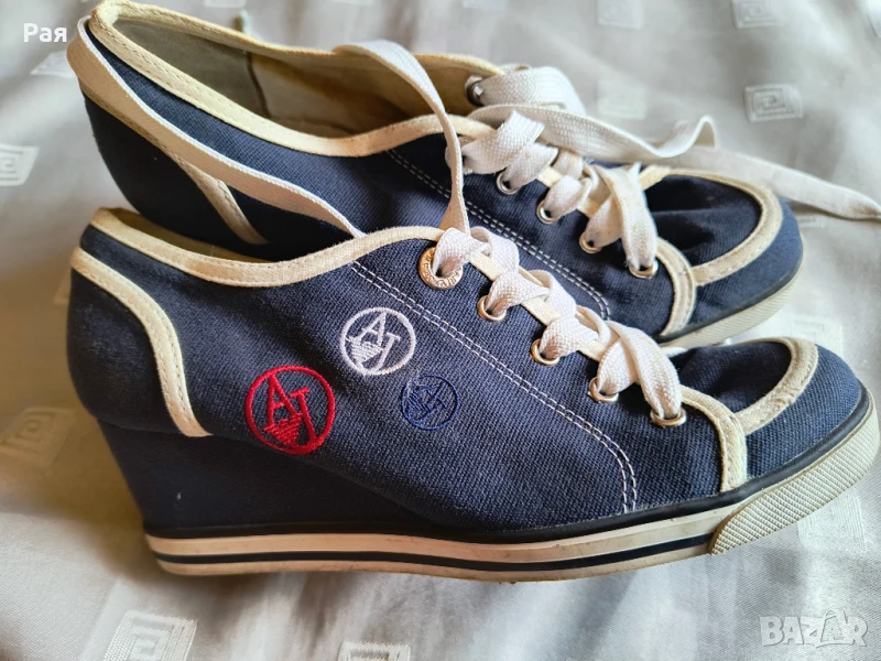 Дамски обувки на платформа Armani, снимка 1