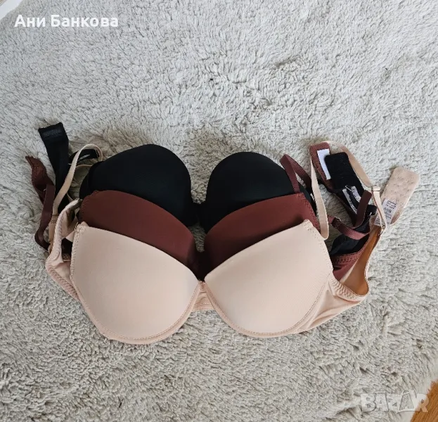 Плътни сутиени , 80В, нови, 3 бр, снимка 1