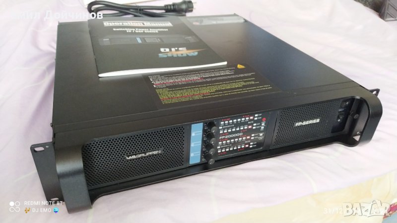4 канални Усилватели Lab Gruppen FP 20000Q, снимка 1