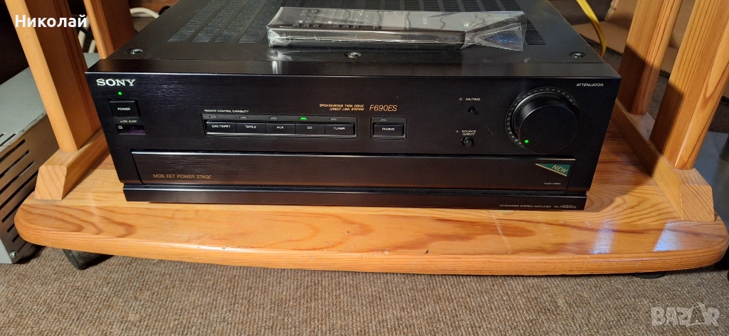 усилвател SONY TA F 690ES с МОД, снимка 1