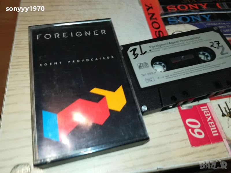 FOREIGNER-ORIGINAL TAPE 1508251854, снимка 1