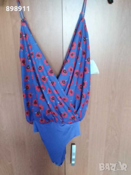 Боди Bershka-сатен, снимка 1