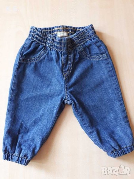 Бебешки дънки Benetton 0/3 месеца, снимка 1